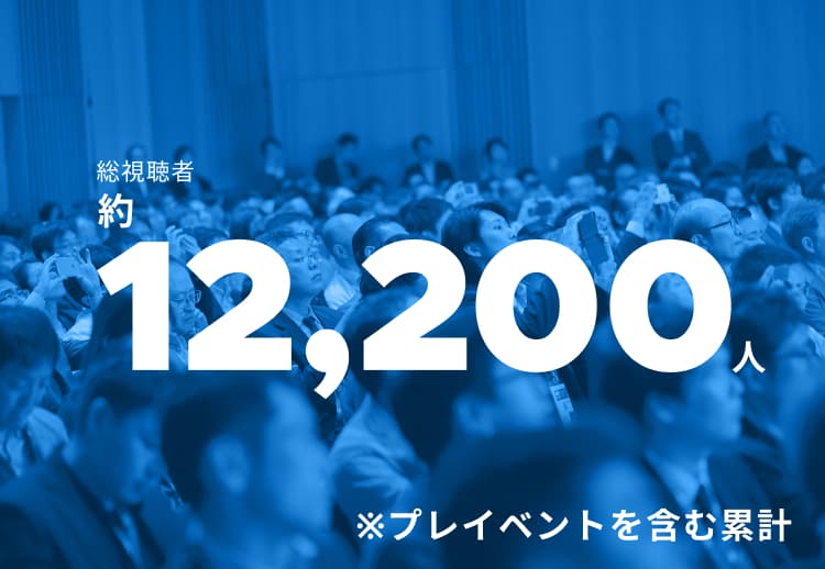 総視聴者数約7,700